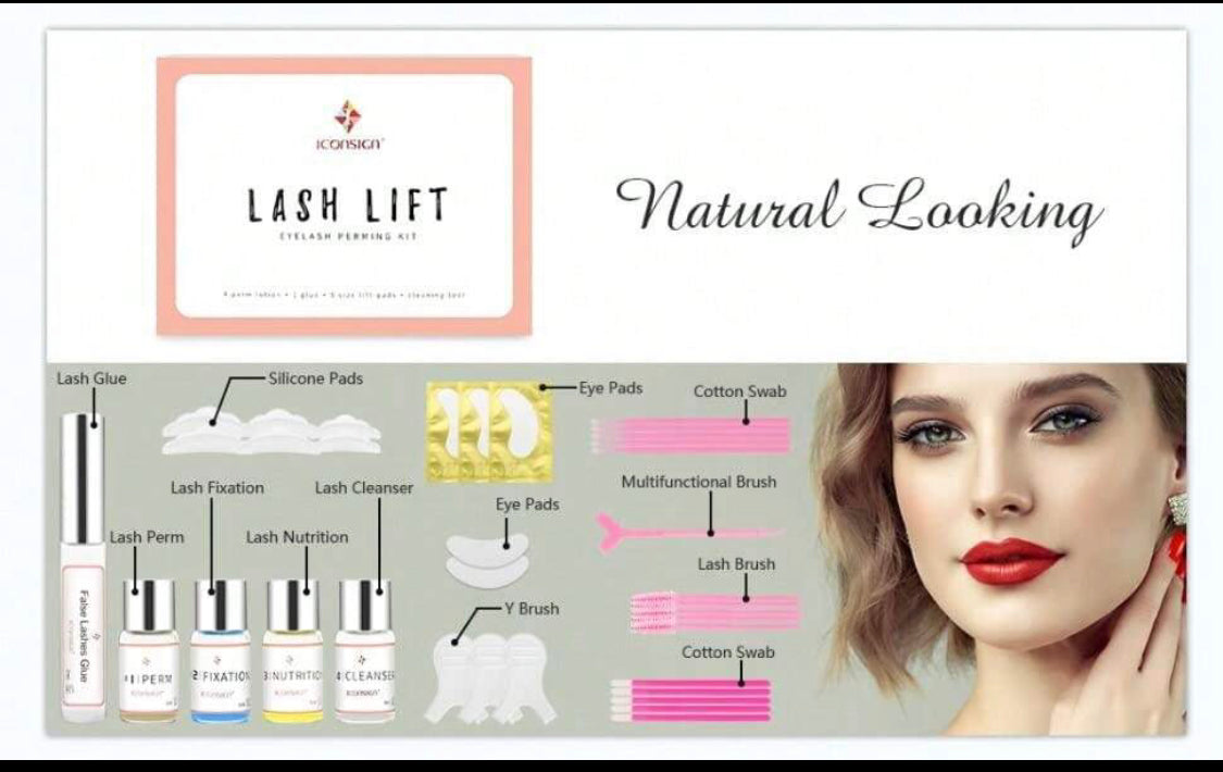 Kit de permanente de cils / sourcils