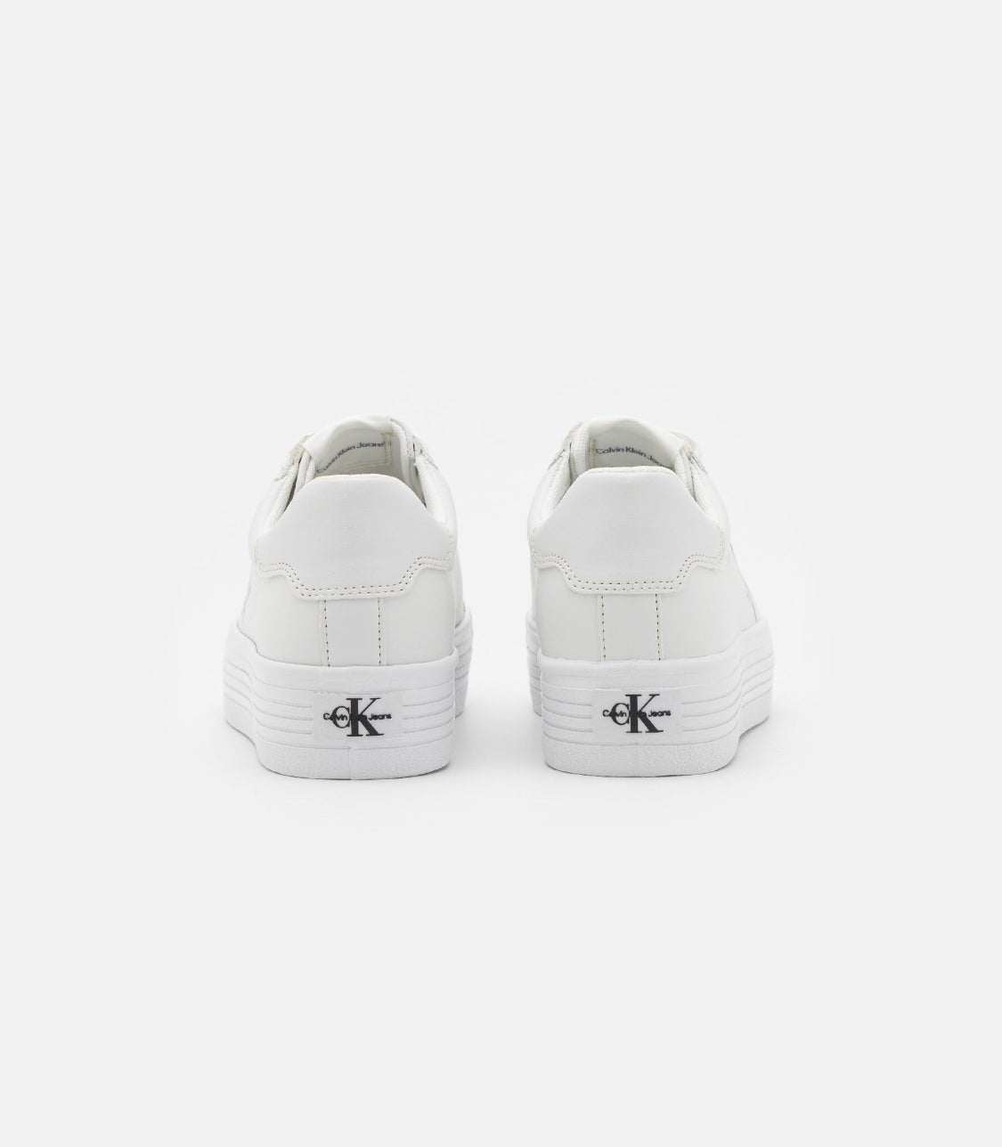 Calvin Klein Jeans vulc flatform basket basse- bright white