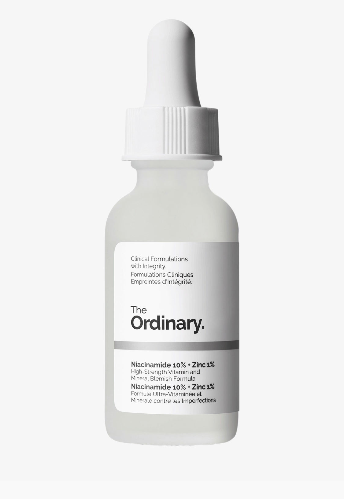 The ordinary- Niacinamide10% + Zinc Serum visage.