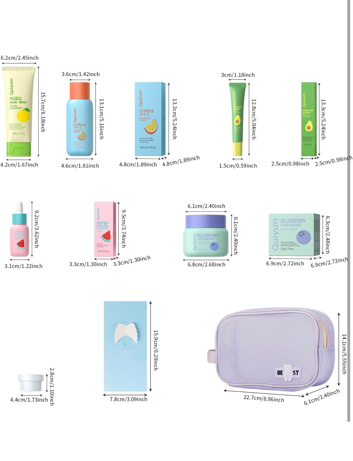 Premium Coffret de Soins du Visage