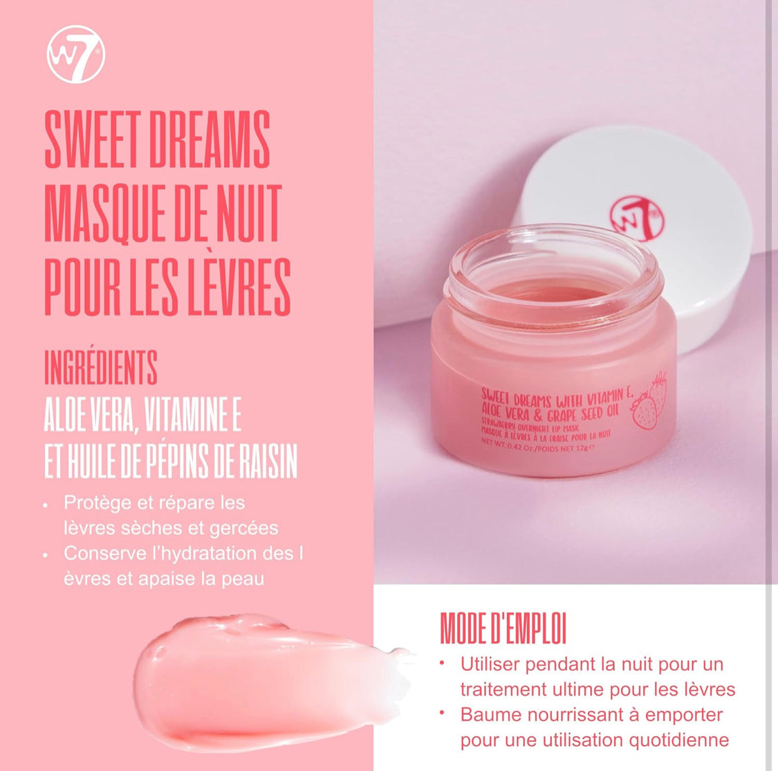 W7 coffret de soin de la Peau