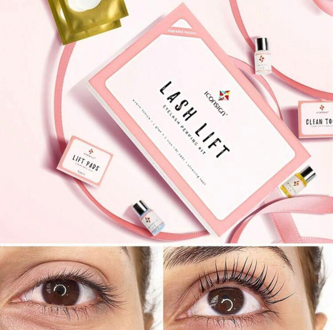 Kit de permanente de cils / sourcils