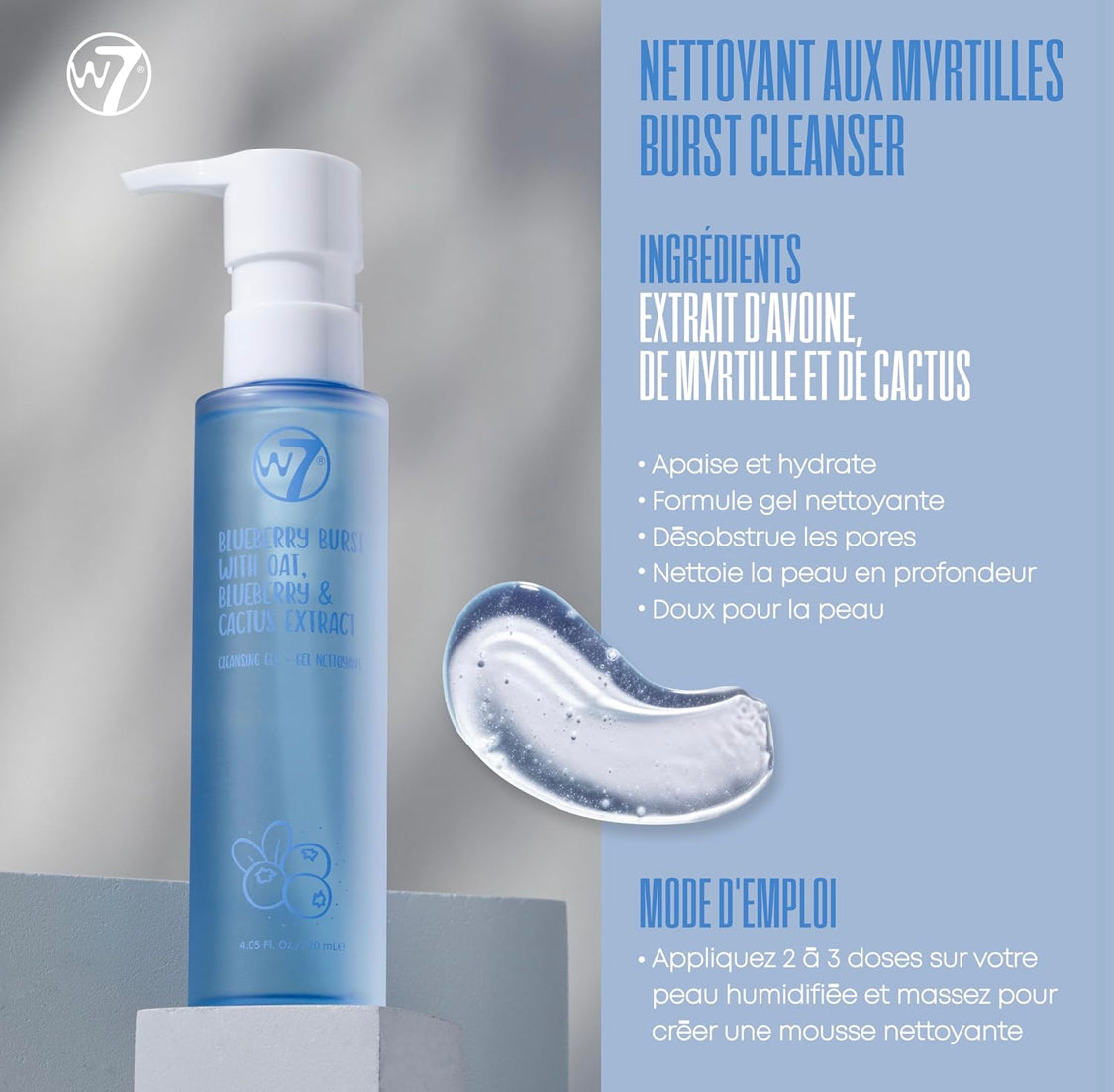 W7 coffret de soin de la Peau