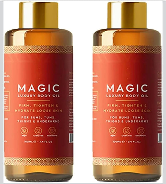 Magic Body Oil - 100 ml, repulpe, raffermit, raffermit et hydrate la peau
