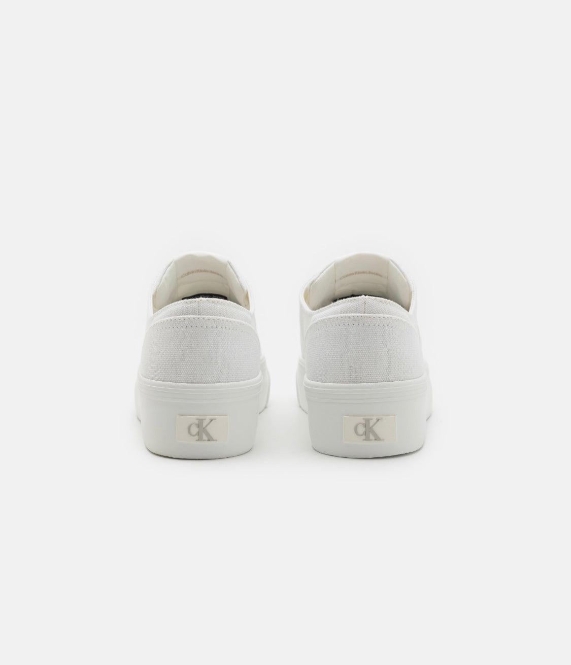 Calvin Klein Jeans- FLATFORM basket basse- bright white