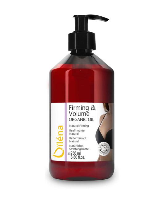 Huile Fermeté Seins & Décolleté | Huile de Massage 100% Pure avec Amande, Fenugrec, Rose Musquée et Huiles Essentielles |